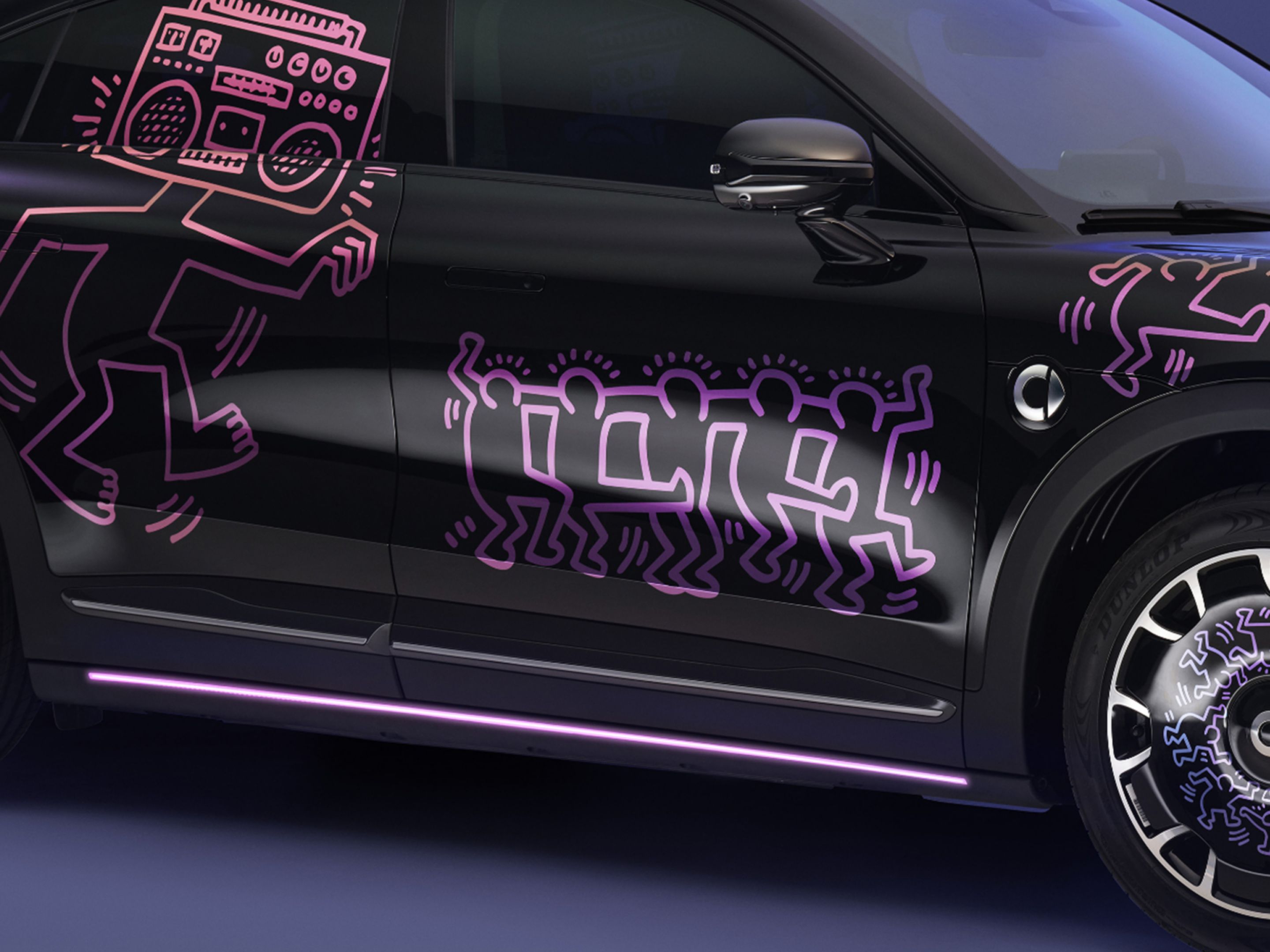 smart #3 x Keith Haring: Ein Auto als Street Art | smart DE